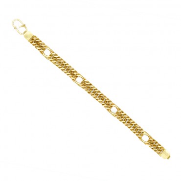 Sachin Model Inspired Gold Bracelet for Men Online BRAC041